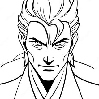 Sosuke Aizen Gonosz Mosolya Szinezo 100091-38760