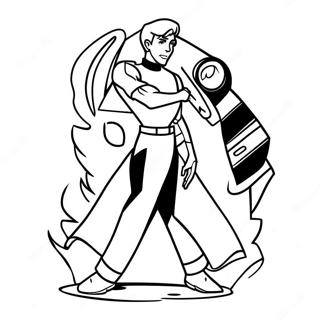 Kim Lehetseges Ron Stoppable Lal Szinezolap 100244-38875