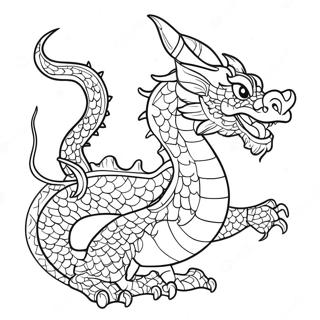 Szines Kinai Sarkany Szinezolap 100781-39302