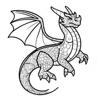 Fenseges Ender Sarkany A Levegoben Szinezolap 100958 39434