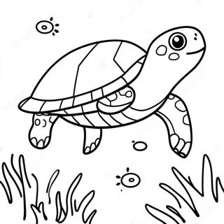 Realisztikus Tengeri Teknos Viz Alatti Szinezolap 101293 39802