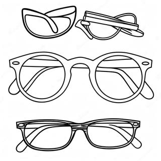 Szemuveg Szinezolap 101341 39835