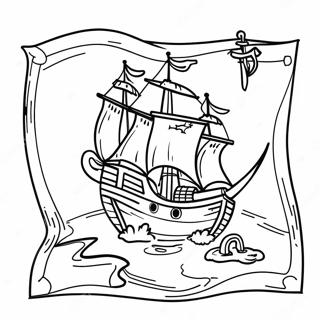 Kaloz Kincskereso Terkep Szinezolap 101367 39858