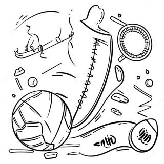 Izgalmas K 12 Sporttevekenysegek Szinezolap 101525 39989