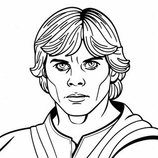 Luke Skywalker Szinezolap 102191-40494