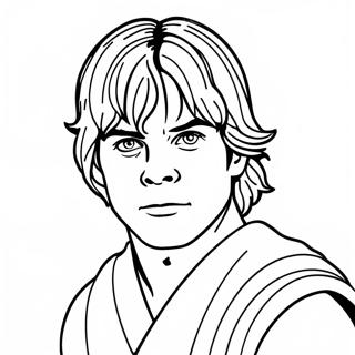 Luke Skywalker Szinezolap 102191-40496