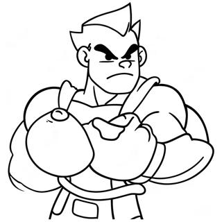 Guile Sonic Boom Szinezolap 102246 40549