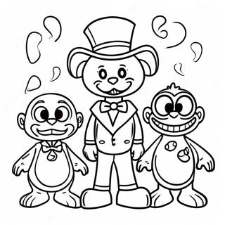 Willy Csodavilaganak Remiszto Animatronikjai Szinezolap 102890-41046