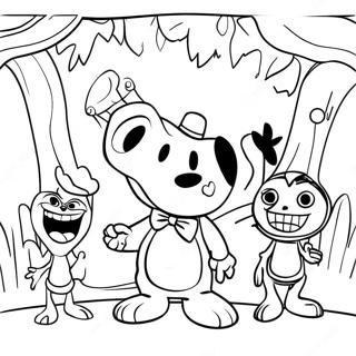 Willy Csodavilaganak Remiszto Animatronikjai Szinezolap 102890-41048