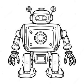 Gozhajtasu Robot Szinezolap 103224-41306