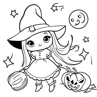 Bajos Regi Halloween Boszorkany Szinezo 103430 41467