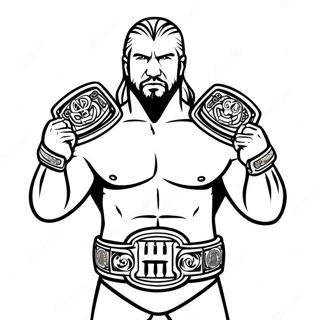 Triple H Ket Ovet Tart Szinezo 103507-41525