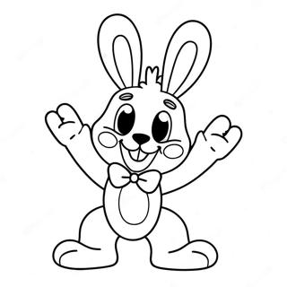 Boldog Jatek Bonnie Tancol Szinezo 103533 41545