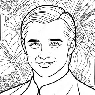 Draco Malfoy Mosolygos Szinezooldal 103660-41648