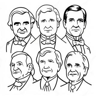 Hires Amerikai Elnokok Szinezooldal 103712 41687