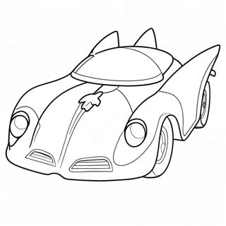 Batmobil Szinezolap 103813-41756