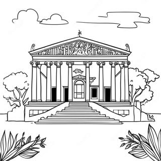 Elegans Romai Villa Szinezolap 103947-41869