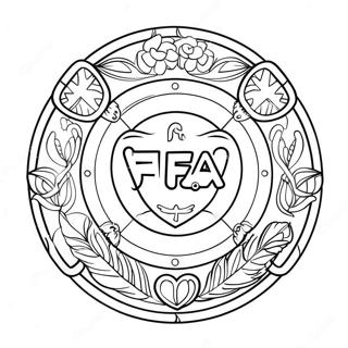 Ffa Emblema Szinezolap 104585-42357