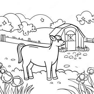 Ffa Farm Jelenet Szinezolap 104588-42369