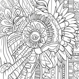 Hagyomanyos Oslakos Amerikai Mintak Szinezolap 104688 42442