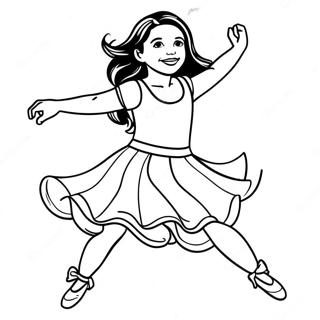 Gabriella Montez Tancolasa Szinezolap 105408-43014