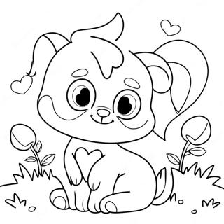 Cuki Valentin Napi Allatok Szinezo 105665-43216