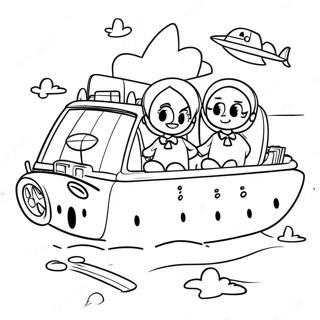 Szorakoztato Trinity Es Madison Kaland Szinezolap 105794-43312