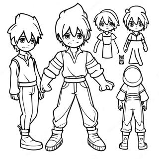 Teljes Test Anime Fiu Szinezolap 105819-43326