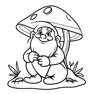 Almos Kertesz Torpe Gomba Alatt Szinezolap 106184-43622