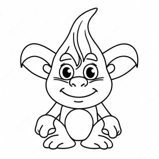 Floyd Troll Szines Hajjal Szinezolap 106337-43733