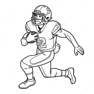 Jamarr Chase Futballal Szinezo Oldal 106416-43801