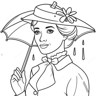 Mary Poppins Szinezo Oldal 106489-43847