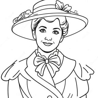 Mary Poppins Szinezo Oldal 106489-43848