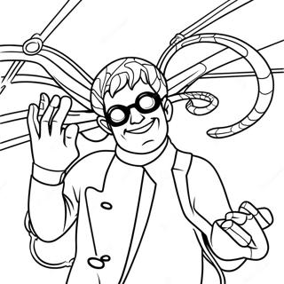 Doc Ock Akcioban Szinezolap 106950-44210