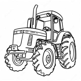 Case Traktor Színezők