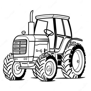 Case Traktor Gazdaval Szinezolap 107055-44304