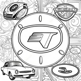 Auto Logo Szinezolap 107178-44391