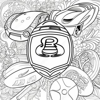 Sportauto Logo Szinezolap 107181-44402