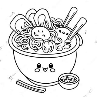 Boldog Ramen Karakterek Szinezolap Színezők