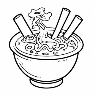 Fuszeres Ramen Szinezolap Színezők