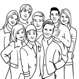 Baratok Tv Show Szinezolap 107742-44832