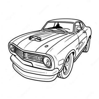 Szines Drag Auto Akcioban Szinezolap 107821-44897