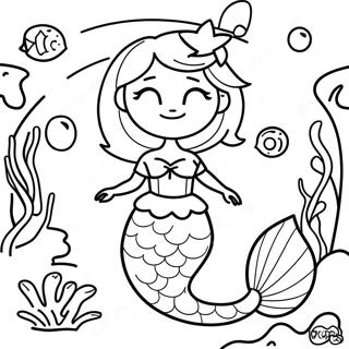 Gyonyoru Elsa Sello A Korallzatony Szinezooldalon 107874 44947