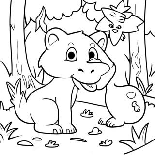 Jatekos Vadak Az Erdoben Szinezolap 108000-45042