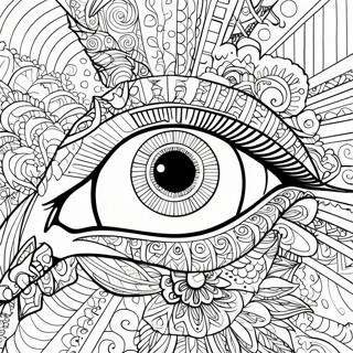 Bonyolult Szem Design Szinezolap 108049-45076