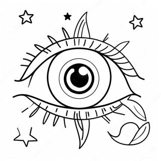 Fantaziadus Szem Csillagokkal Szinezolap 108051 45081