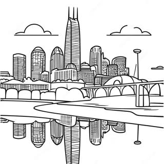 Elenk Nashville Varosi Latkep Szinezolap 108593-45503