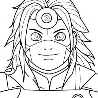 Madara Sharingan Szemekkel Szinezolap 108980-45799