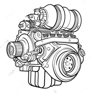 Szines Turbo Motor Szinezo Oldal 109034-45911