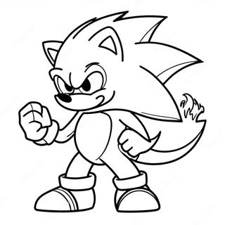 Sonic A Farkasember Szinezo Oldal 109081-45871